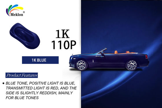 Buona copertura 1K Stand Blue Chinese Automotive Coating /Car Paint /Auto Refinish Paint
