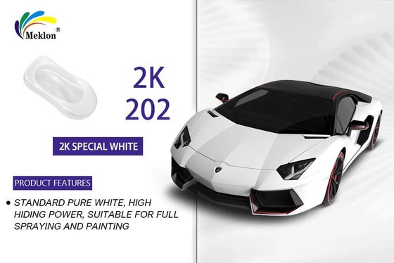 Anti-UV Auto Top Coat trasparente, impermeabile Vernice auto bianca metallica
