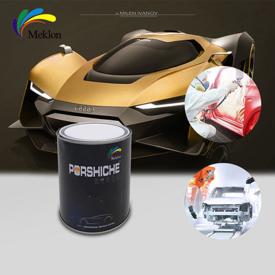 SGS Vernice auto giallo scuro Top Coat Fade Resistente alle intemperie