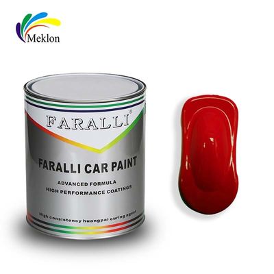 Vernice auto rosso brillante inodore resistente agli alcalini