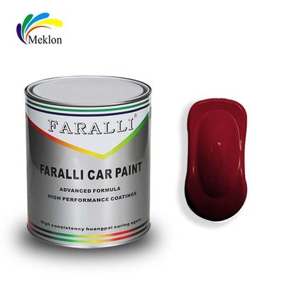 Vernice per auto di ossido di ferro rosso Top Coat Resistente ai solventi Ignibile