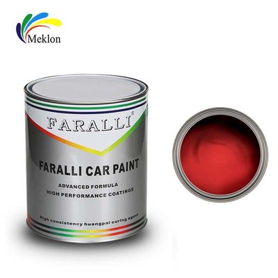 Materie prime avanzate Vernice per auto ad alta applicazione Vernice per auto rosso cristallino HS 1K