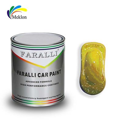 1K Crystal Yellow Pearl Auto Paint: colori vivaci e resistenza alle intemperie per il corpo dell'auto