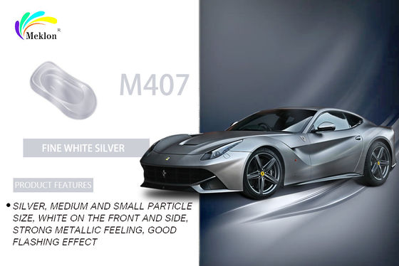 Practical Metallic Silver Auto Paint Anti UV, Non Toxic Silver Color Spray Per Auto