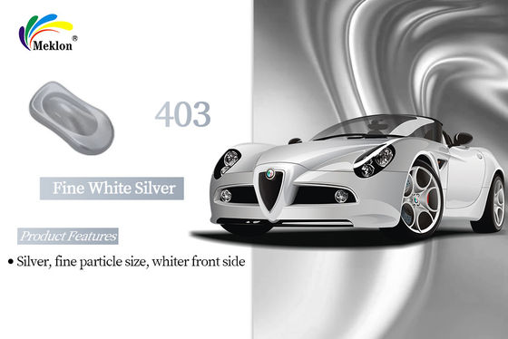 Vernice per auto in argento perlacerante metallico stabile antiossidazione impermeabile