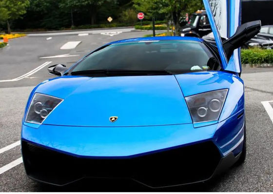 Vernice auto in argento metallico non tossico impermeabile stabile colore blu luccicante