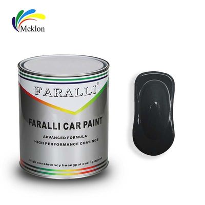 1K Mixing Black Gloss Acrylic Solid Colors Vernice auto: Sistema avanzato di miscelazione dei colori