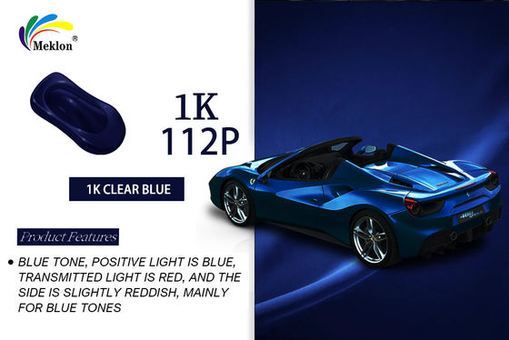 Cina Popular 1K trasparente blu vernice di rifinitura automobilistica per la protezione della superficie dell'auto