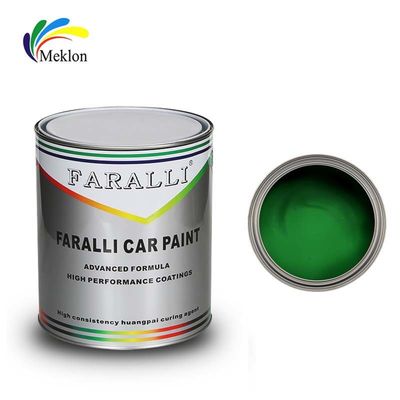 1K attraverso vernice base verde per copertura senza pari e alto lucentezza