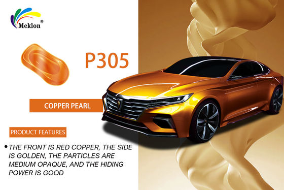 1K Copper Pearl Car Paint Finish lucido Resistente alle sostanze chimiche Stabile Efficiente E Rapido Asciugatura