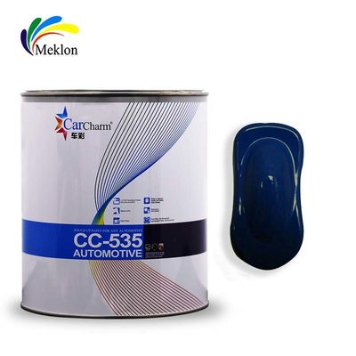 Risistenza ai raggi UV Spray Car Refinishing Paint 1K Blue Car Coating For Repair