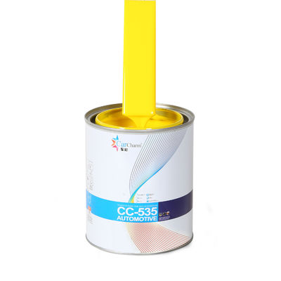 Concentrazione bassa di odore Auto base Protezione del mantello giallo limone Vernice auto