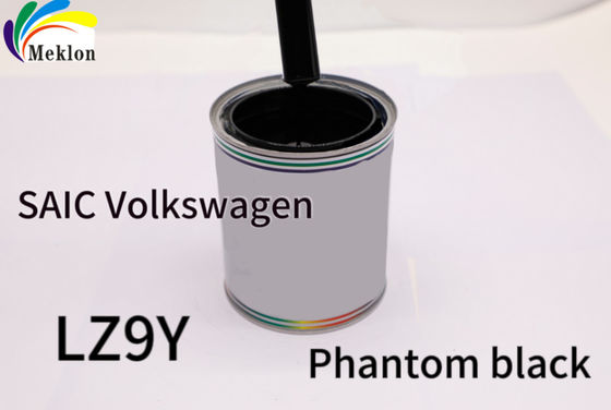 Profondezza standard di vernice automobilistica nera ad asciugatura rapida Per SAIC Volkswagen Modelli 2019 LZ9Y Phantom