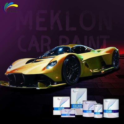 Brillantezza d' oro e profondità dell' auto con vernice automobilistica perla d' oro