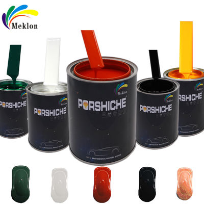 Vernice per auto rosso brillante 2K Top Coat resistente agli graffi e vibrante