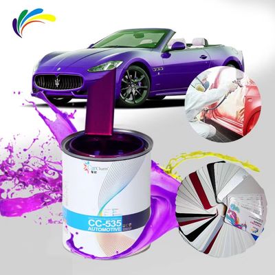all'ingrosso Vernice per auto viola 2K Top Coat Vernice di rifinitura Per riparazione auto