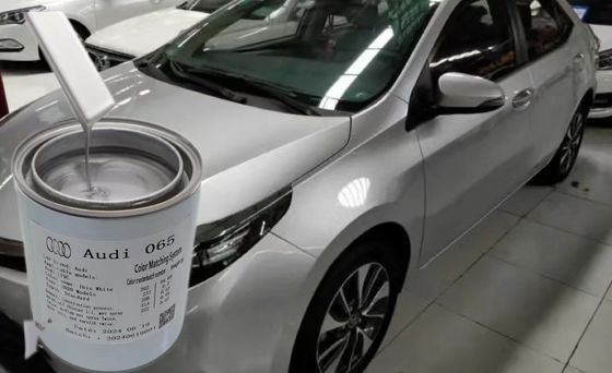 Toyota 1E0 Rifinisci la vernice per un colore grigio scuro sorprendente