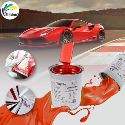 Vernice auto con Meklon Toyota 3L3 Vernice auto a perla rossa intenso
