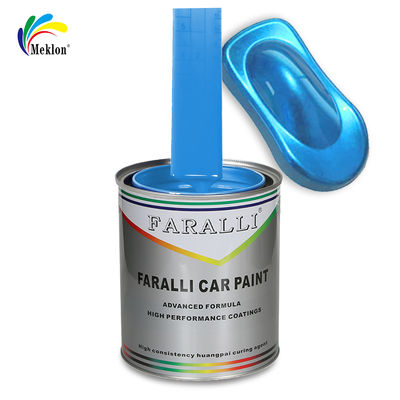 1K Frost neve Blu lucente Acrilico colori solidi Vernice auto per la riparazione di carrozzeria di auto usate