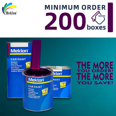 Meklon 1K Refinish Auto Paint Top Coat Acrilico Colori solidi Vernice automobilistica