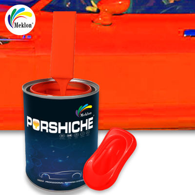 Alta copertura Alto arancione rosso Automotive Finish Vernice Con Basso Voc