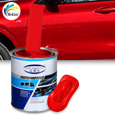 Fabbrica all'ingrosso Vernice automobilistica Rivestimento di vetro Auto Vernice automobilistica metallica rossa