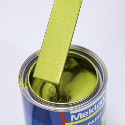 1K giallo smeraldo buona adesione forte copertura di potenza alta croma vernice auto basecoat
