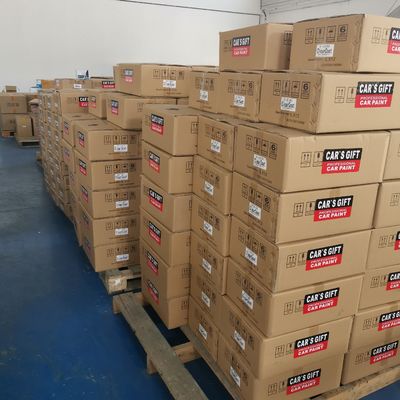 1K giallo smeraldo buona adesione forte copertura di potenza alta croma vernice auto basecoat