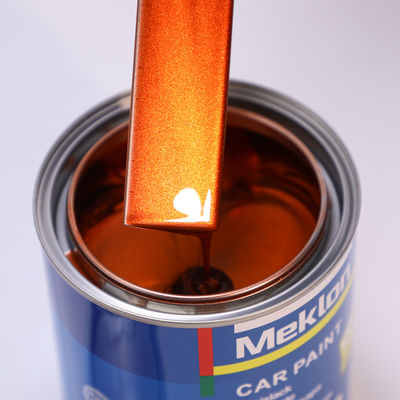 Automotive 1K Flame Copper Pearl Acrylic Liquid Coating Easy Application Car Paint Mixing System Fabbrica prezzo all'ingrosso per