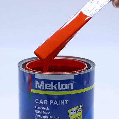 Buon livellamento 2K Arancione Rosso Vernice Metallica Automotive Acrilico Spray di Rivestimento Liquido