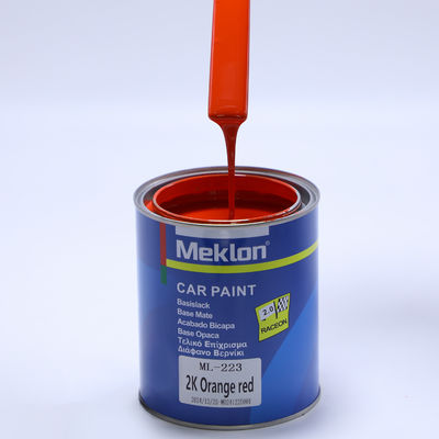 Buon livellamento 2K Arancione Rosso Vernice Metallica Automotive Acrilico Spray di Rivestimento Liquido