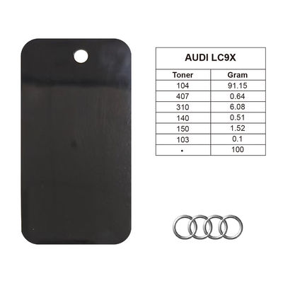 Audi LC9X Magic Black Vernice Personalizzata Nero Magico Tempo di Asciugatura Originale 1-2 Ore