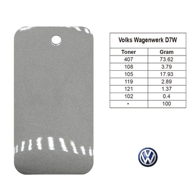 Volkswagen 7DW Argento Vernice per Auto Rivestimento Liquido 1Lx12 Durata 1-3 Anni