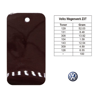 Volkswagen Z3T Rifinire Vernice Auto Lunga durata Finitura Brillante