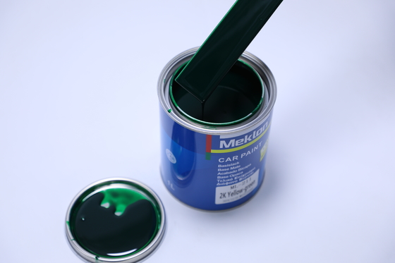 Alto lucido e vivace giallo verde corrispondente alla vernice originale dell' auto