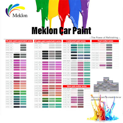 1K2K Vernice per riparazione auto colore solido trasparente vernice per auto efficiente e veloce asciugatura