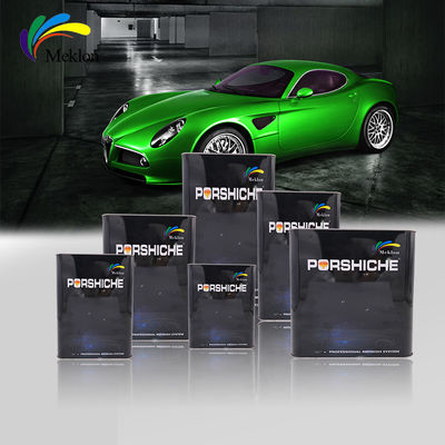 Vernice cristallina verde per auto con alte prestazioni e lucentezza, impermeabile e resistente agli graffi