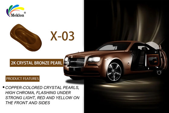 HS 1K Crystal Bronze Auto Paint: alta applicazione e materie prime per la carrozzeria dell'auto