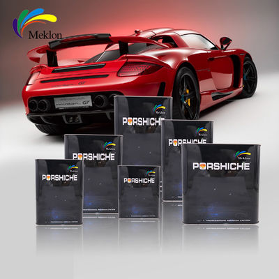 Vernice per auto rosso brillante resistente al calore e non tossica, strato superiore resistente allo sbiadimento per autoveicoli