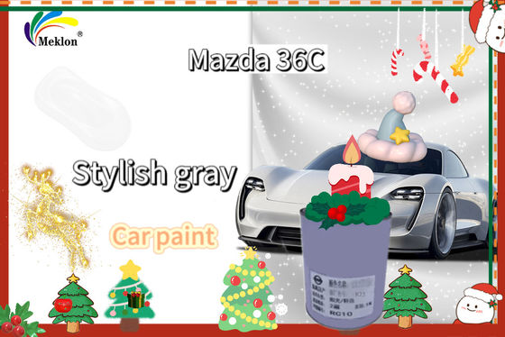 36C Style Grigio La perfetta vernice per automobili grigio neutro di Mazda