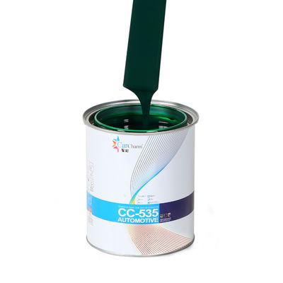 1K Solid Color Automotive Base Coat Paint Giallo Verde Auto Paint