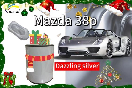 38P Vernice per auto in argento brillante con effetto abbagliante per rivestimento auto Mazda