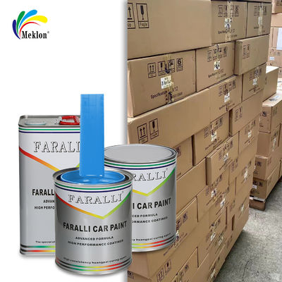 1K Frost neve Blu lucente Acrilico colori solidi Vernice auto per la riparazione di carrozzeria di auto usate