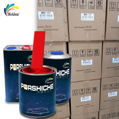 ISO MSDS Vernice auto Top Coat Inodore Rosso Arancione Colore Eco-friendly