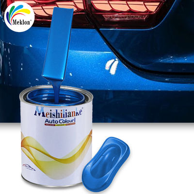 Acrilico auto 1K base Vernice Blu colore Acrilico polimero Vernice automatica Auto rifinitura Auto PU colore Polyurethane Vernice a spruzzo