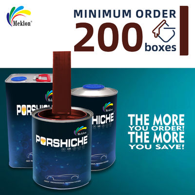 Acrilico 1K 2K Color Rosso Spray Corpo Auto Color Metallico Automotive Vernice Supplier Top Coat