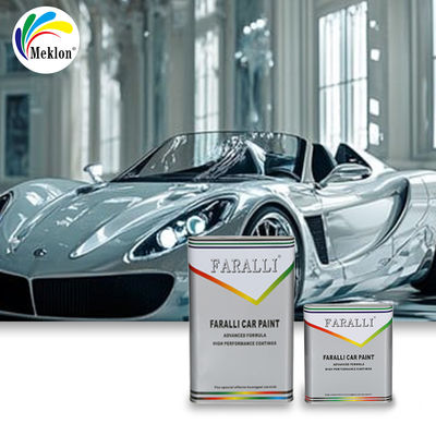 Alto lucente liquido bianco perla rifinitura metallica viola Vernice auto Vernice auto 2K Color solido rivestimento basecoat Vernice auto