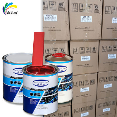 1K Red Car Refinish Paint team di ricerca e produzione indipendenti con grafici masterbatch e schede di colore