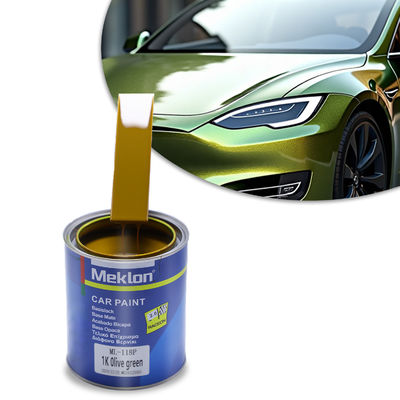 1K Alto Rendimento Verde Oliva Verde Vernice per Auto Rivestimento Liquido di Resina per Spray Vernice Acrilica Con Aspetto in Polvere