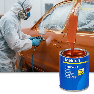 2K Vernice di auto arancione Top Coat per i produttori di vernice di auto